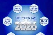 Lịch triển lãm Vietbuild Hà Nội 2026 lần 3