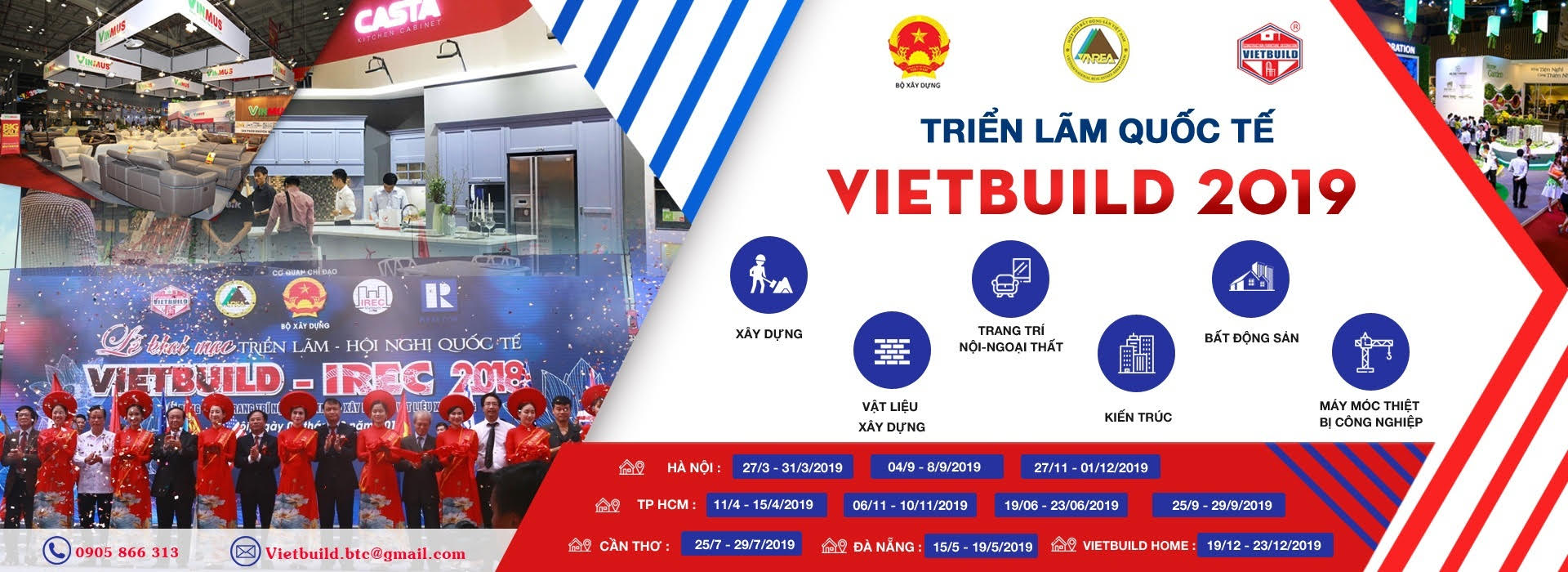 Triển lãm Vietbuild 2019 tại Hồ Chí Minh sẽ có những gì?