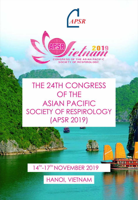 Hội nghị Châu Á - Thái Bình Dương về Hô hấp - APSR 2019