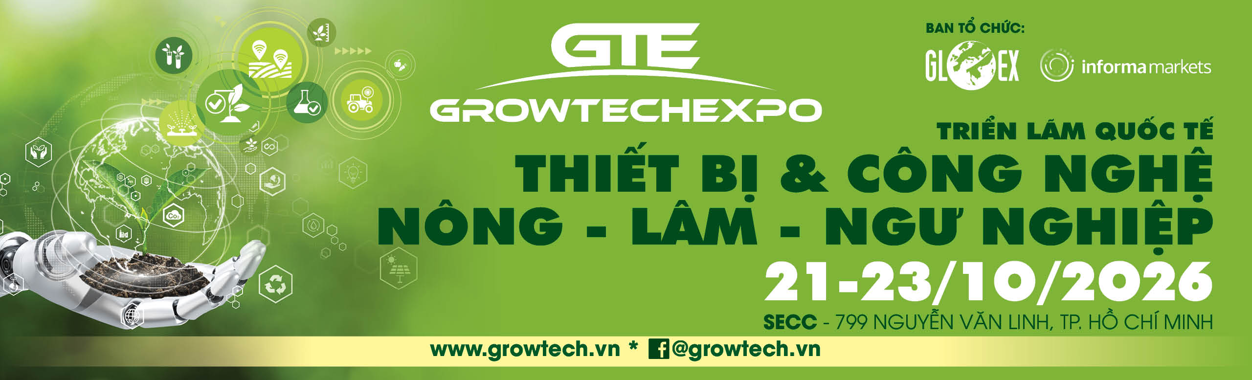 Lịch triển lãm Growtech Expo 2026