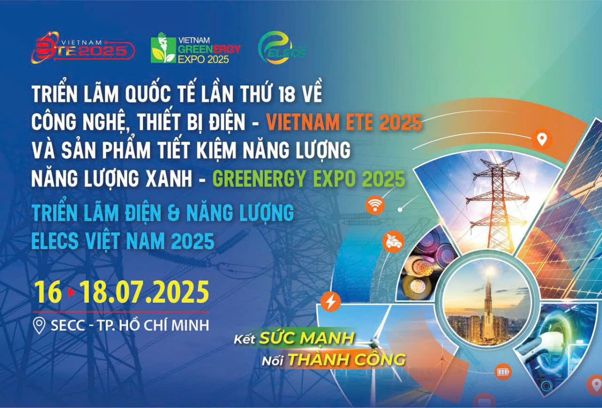 Lịch triển lãm Vietnam ETE & ENERTEC Expo 2026