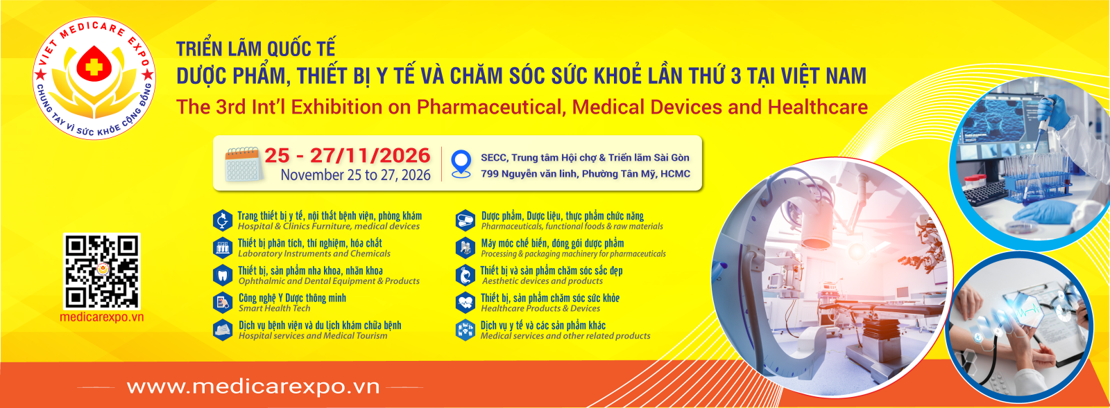 VietPharmaTech 2026 Exhibition Schedule