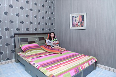 Góc chân quê trong nhà diễn viên Ngân Quỳnh 5