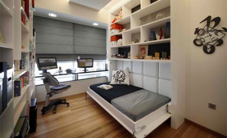 Những chiếc giường gập không tốn diện tích 5