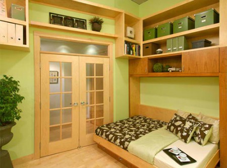 Những chiếc giường gập không tốn diện tích 10