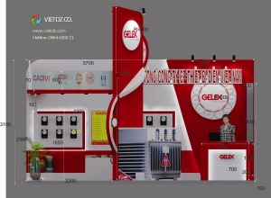 Gian hàng TCT CP Thiết bị điện VN (Gelex) - Expo 2014