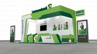 Thiết kế thi công hội chợ - gian hàng Vietcombank