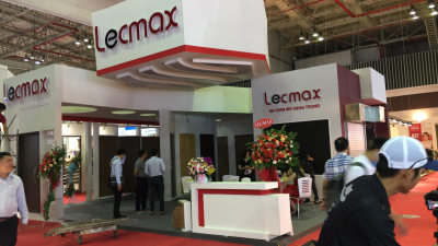 Thiết kế thi công gian hàng triển lãm Vietbuild HCM 2020 - Gian hàng Lemax
