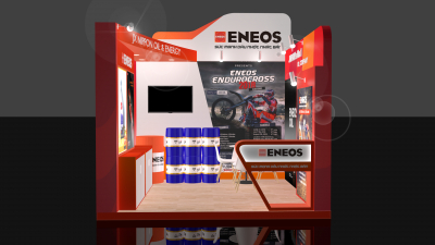 Thiết kế thi công gian hàng triển lãm Metalex 2019 - Gian hàng Eneos