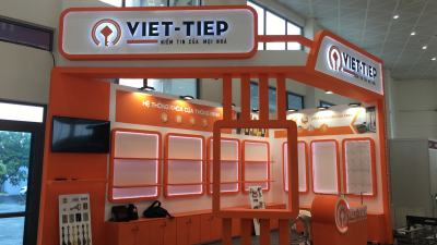 Thi công triển lãm Vietbuild Đà Nẵng - Gian hàng Khóa Việt Tiệp