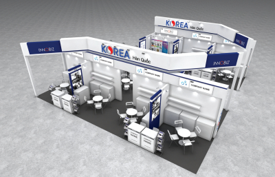 Thiết kế thi công các triển lãm hội chợ hội nghị ngành Công nghiệp - Sản xuất - Chế tạo