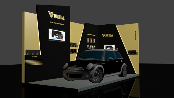 Gian hàng Brila - Triển lãm Vietnam Motor Show (VMS) 2016